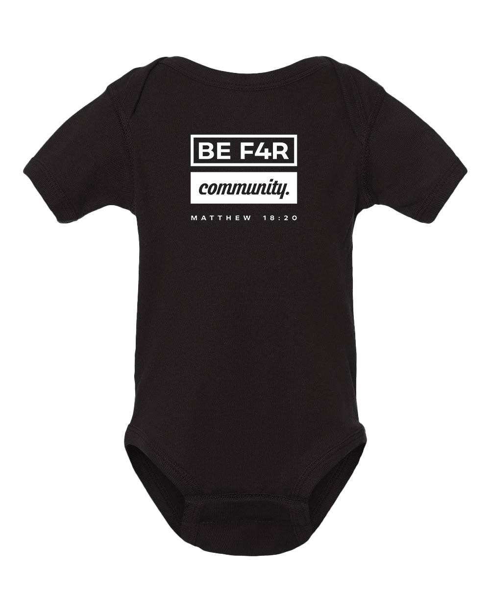 BE F4R Community 2 Infant Bodysuit