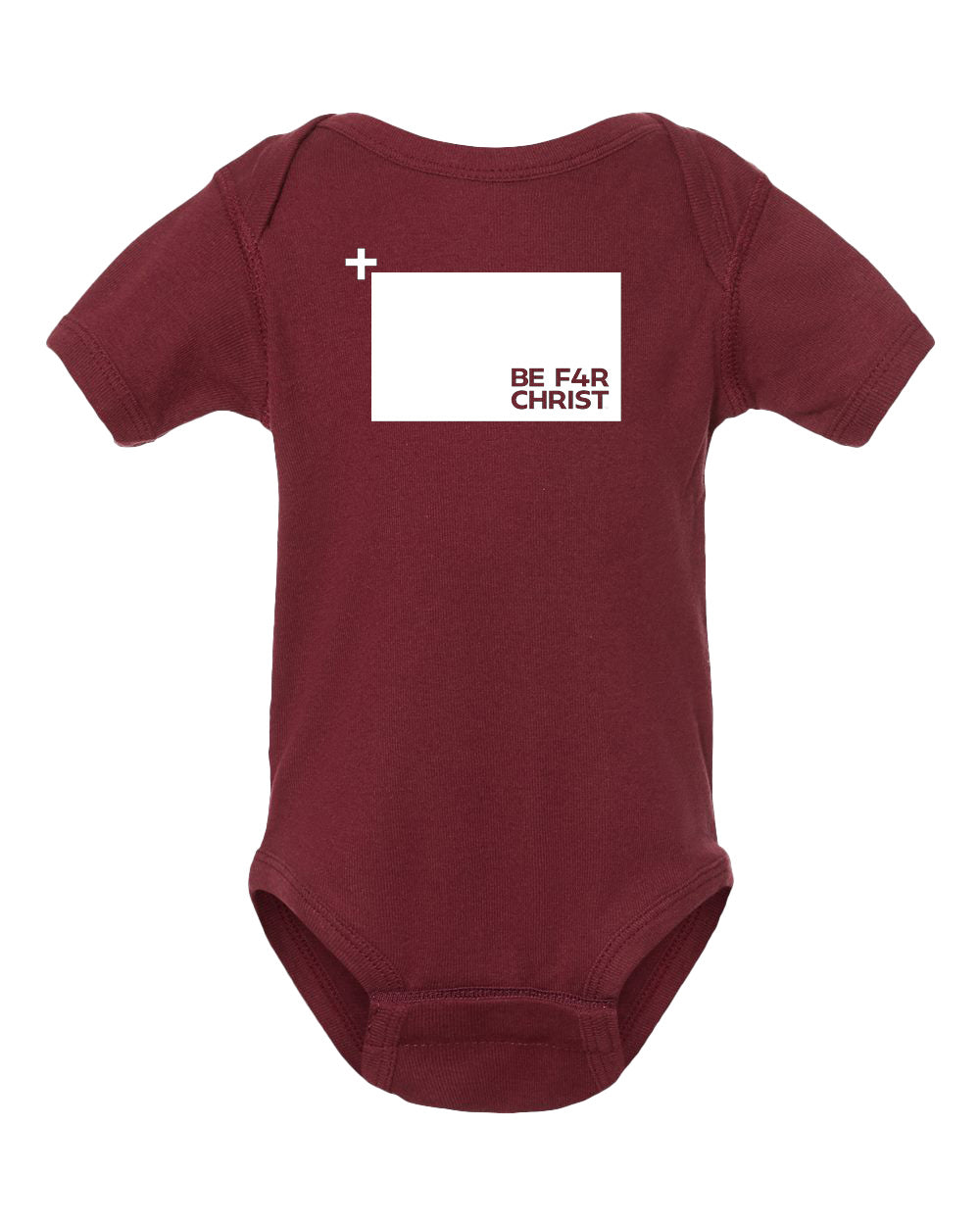 BE F4R The Cross Infant Bodysuit