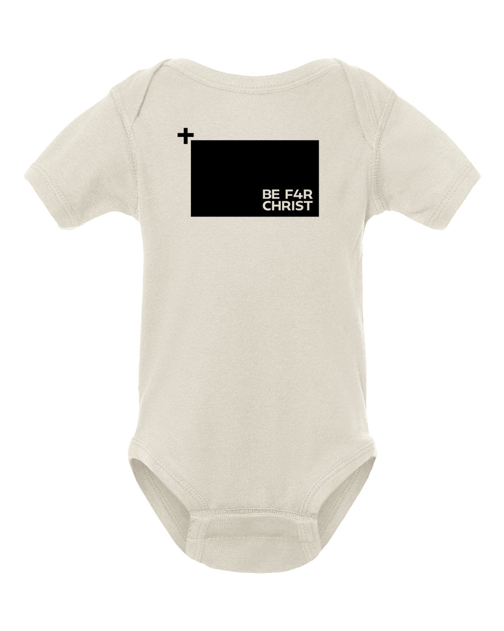 BE F4R The Cross Infant Bodysuit