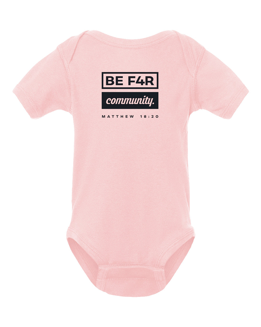 BE F4R Community 2 Infant Bodysuit