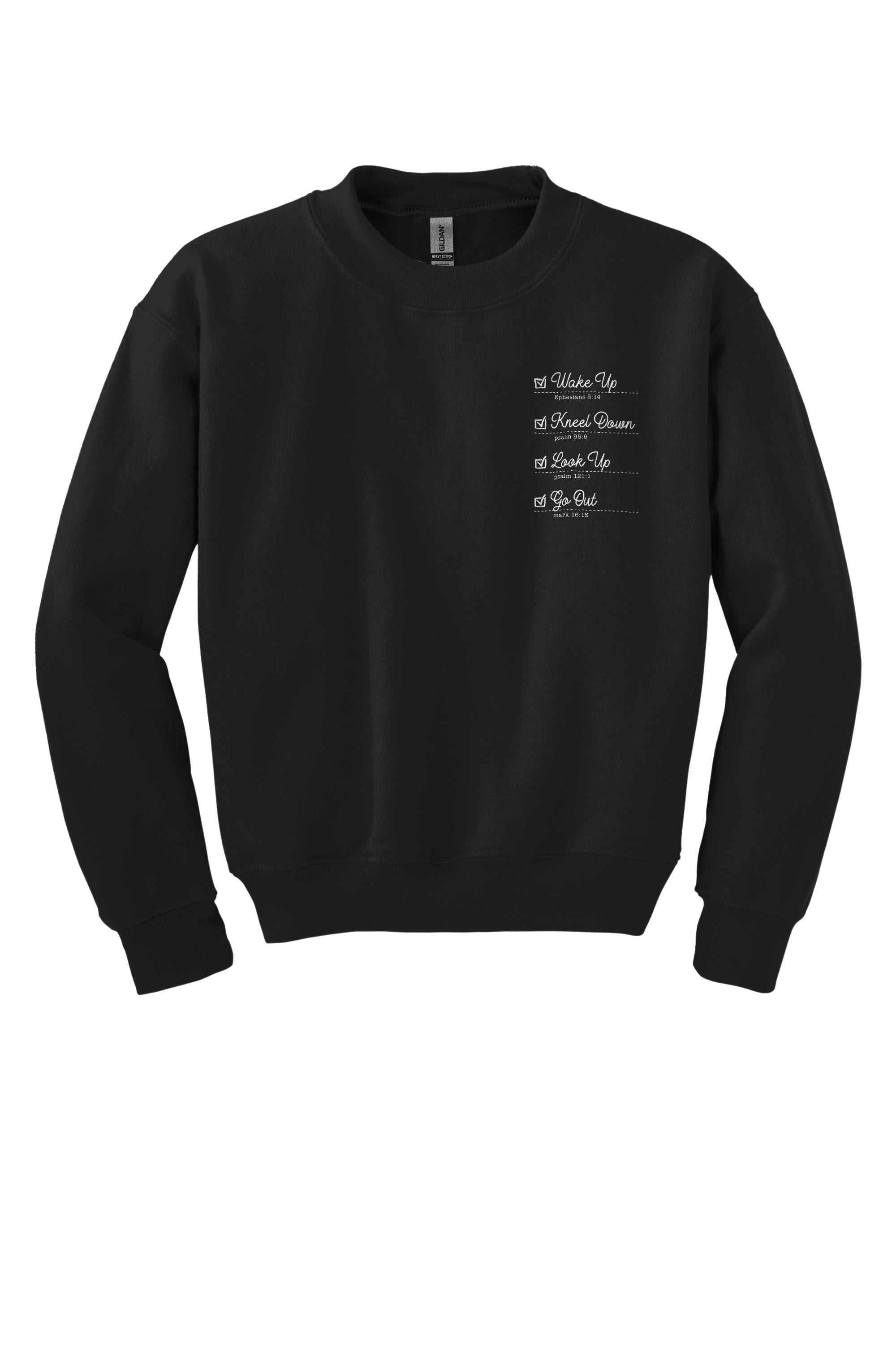 Checklist Youth Crewneck