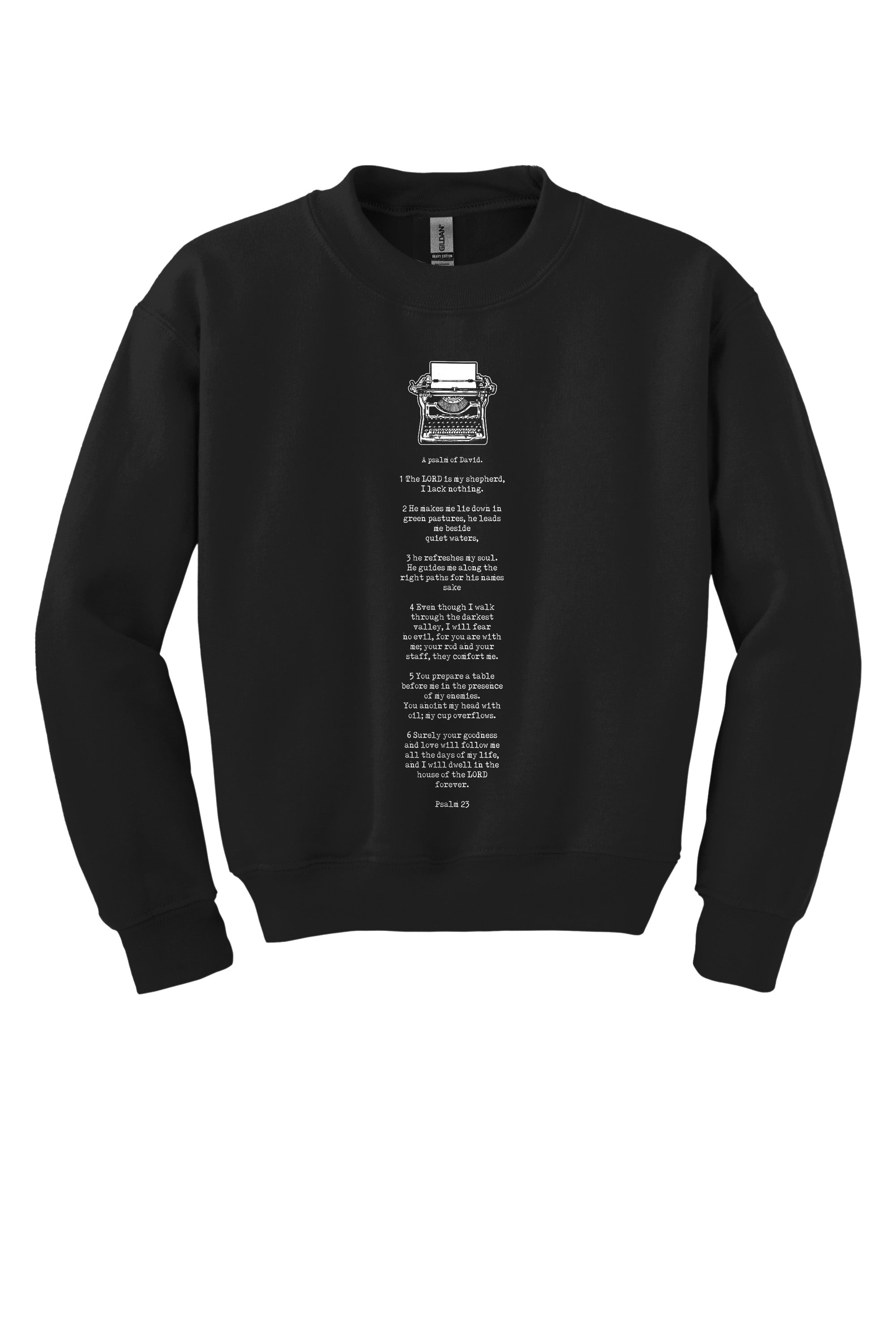 Psalm 23 Youth Crewneck