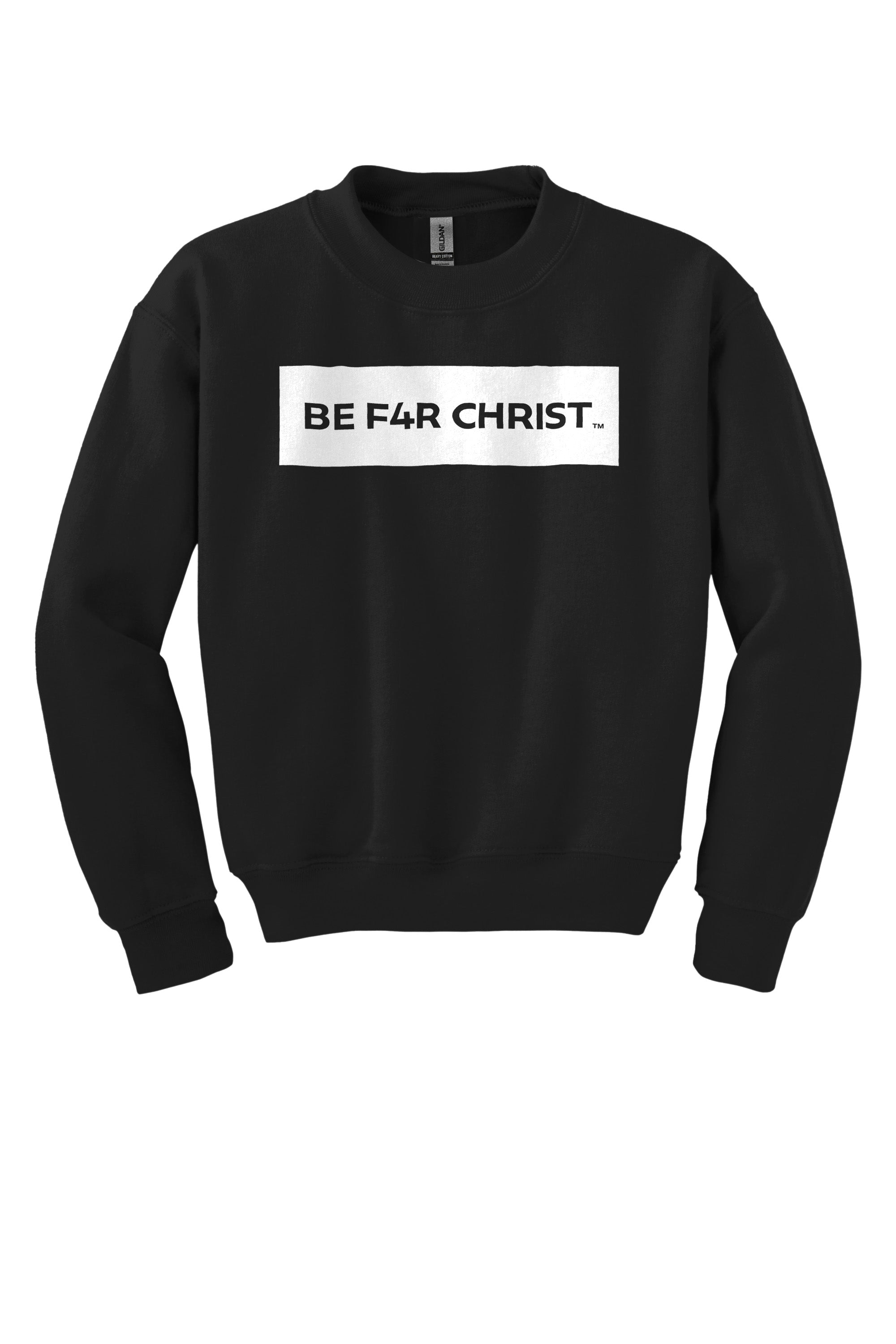 BE F4R CHRIST Youth Crewneck