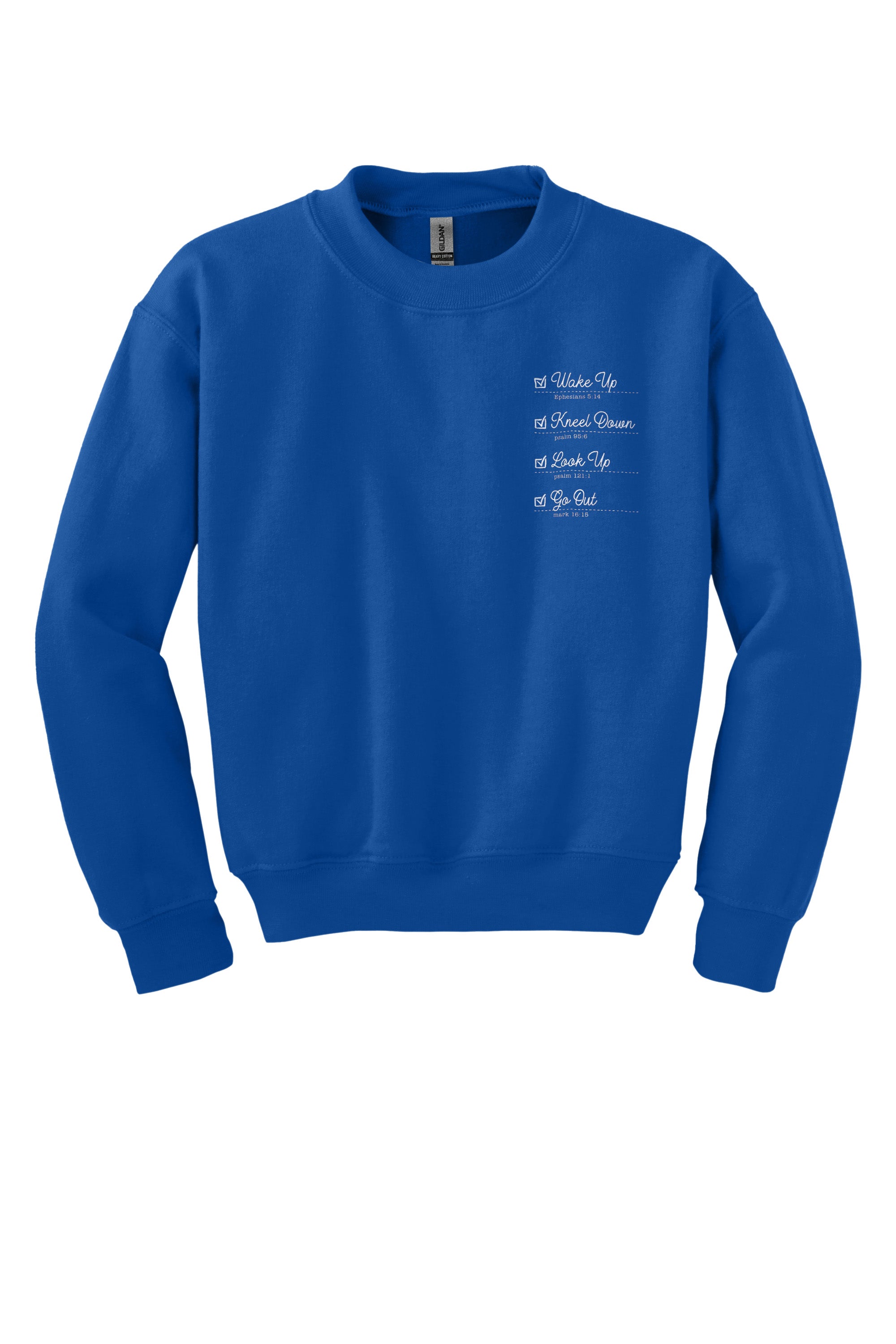 Checklist Youth Crewneck