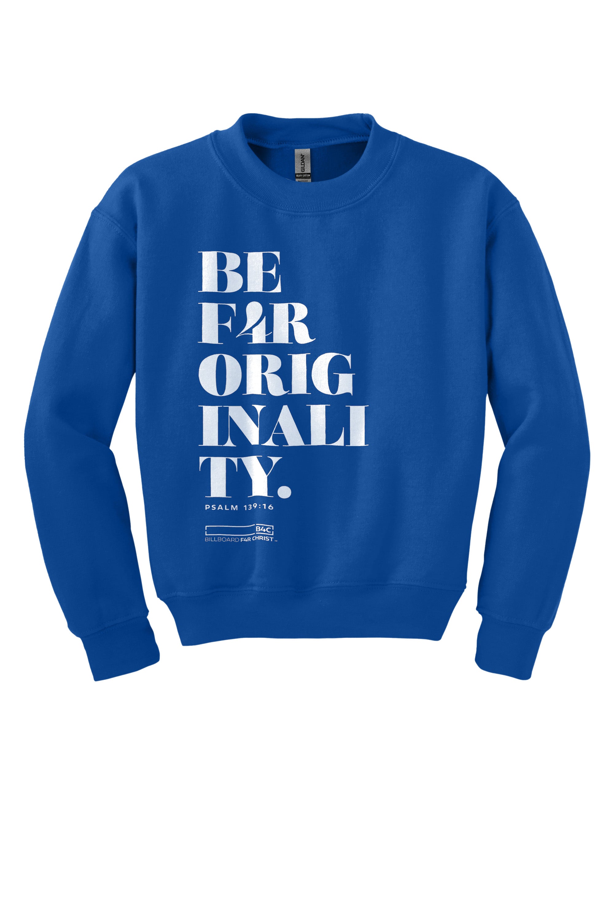 BE F4R Originality 1 Youth Crewneck