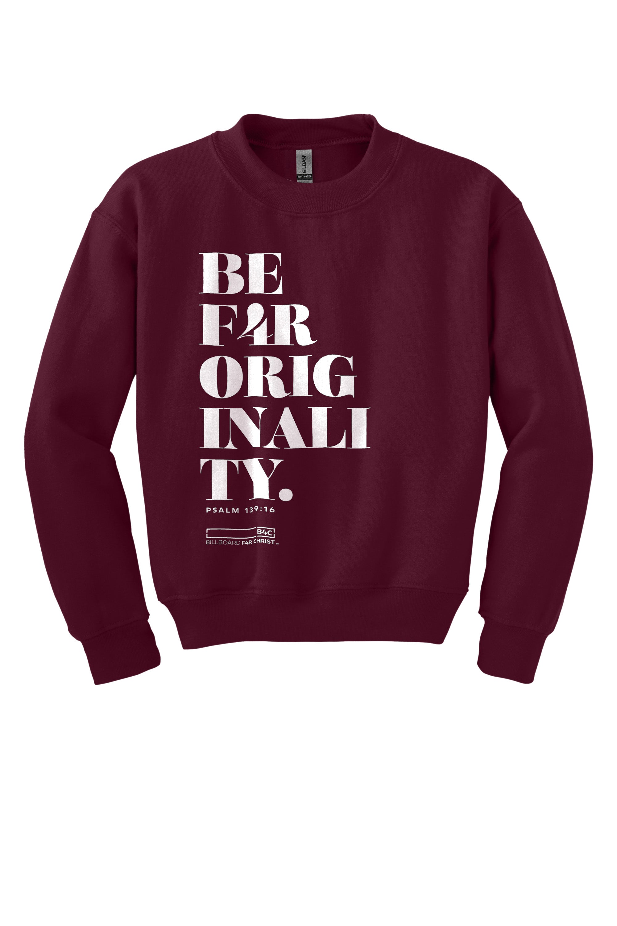 BE F4R Originality 1 Youth Crewneck