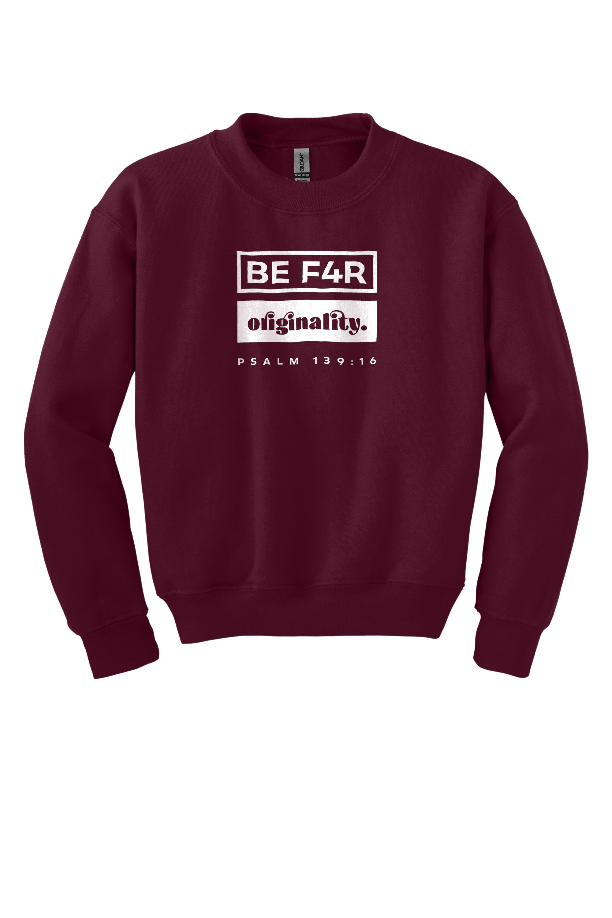 BE F4R Originality 3 Youth Crewneck