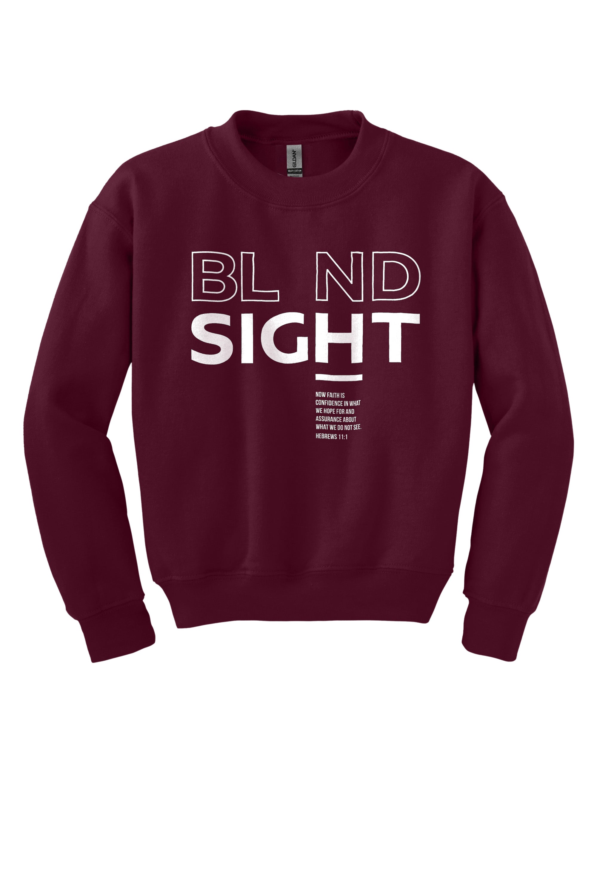 BL ND Sight 1 Youth Crewneck