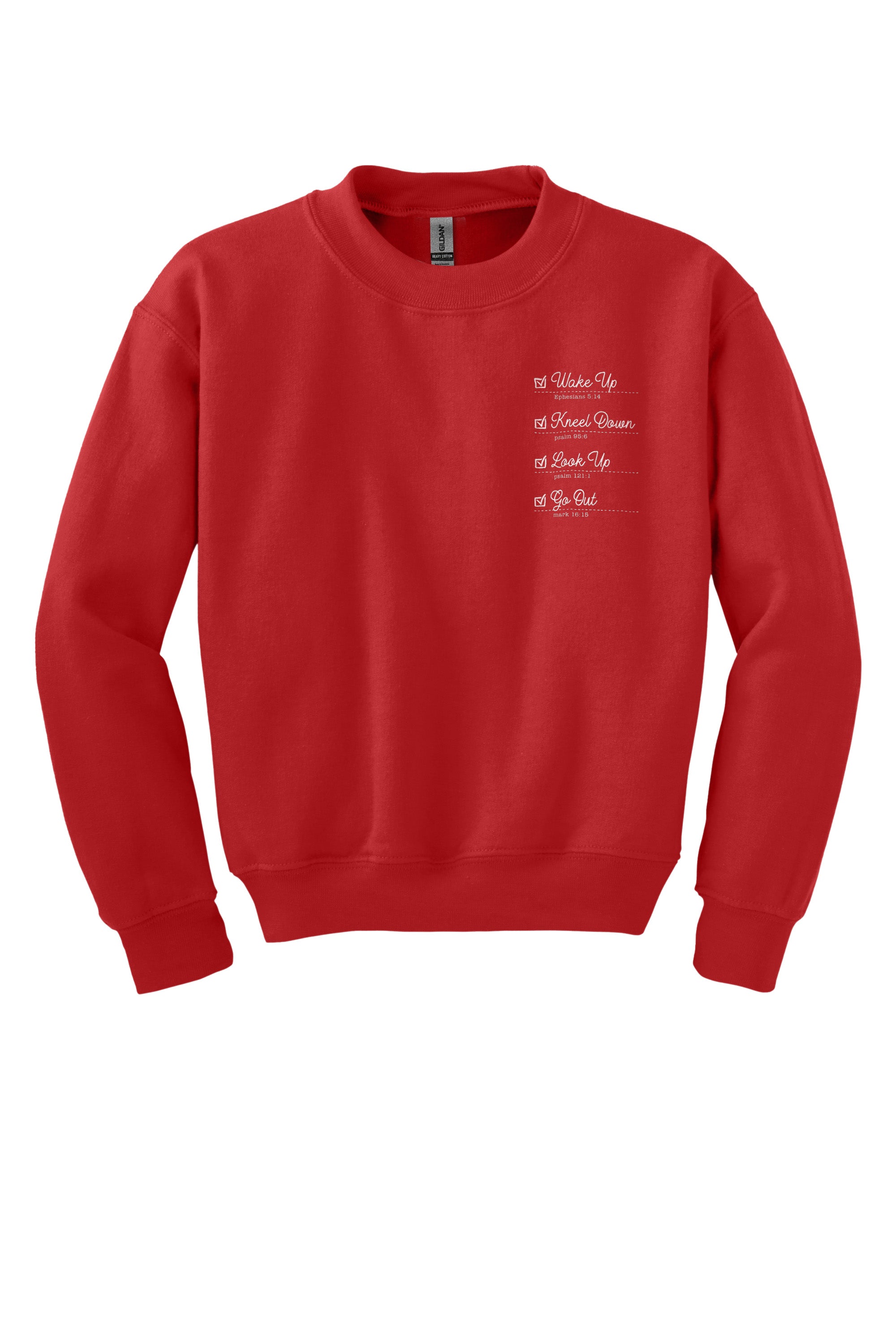 Checklist Youth Crewneck