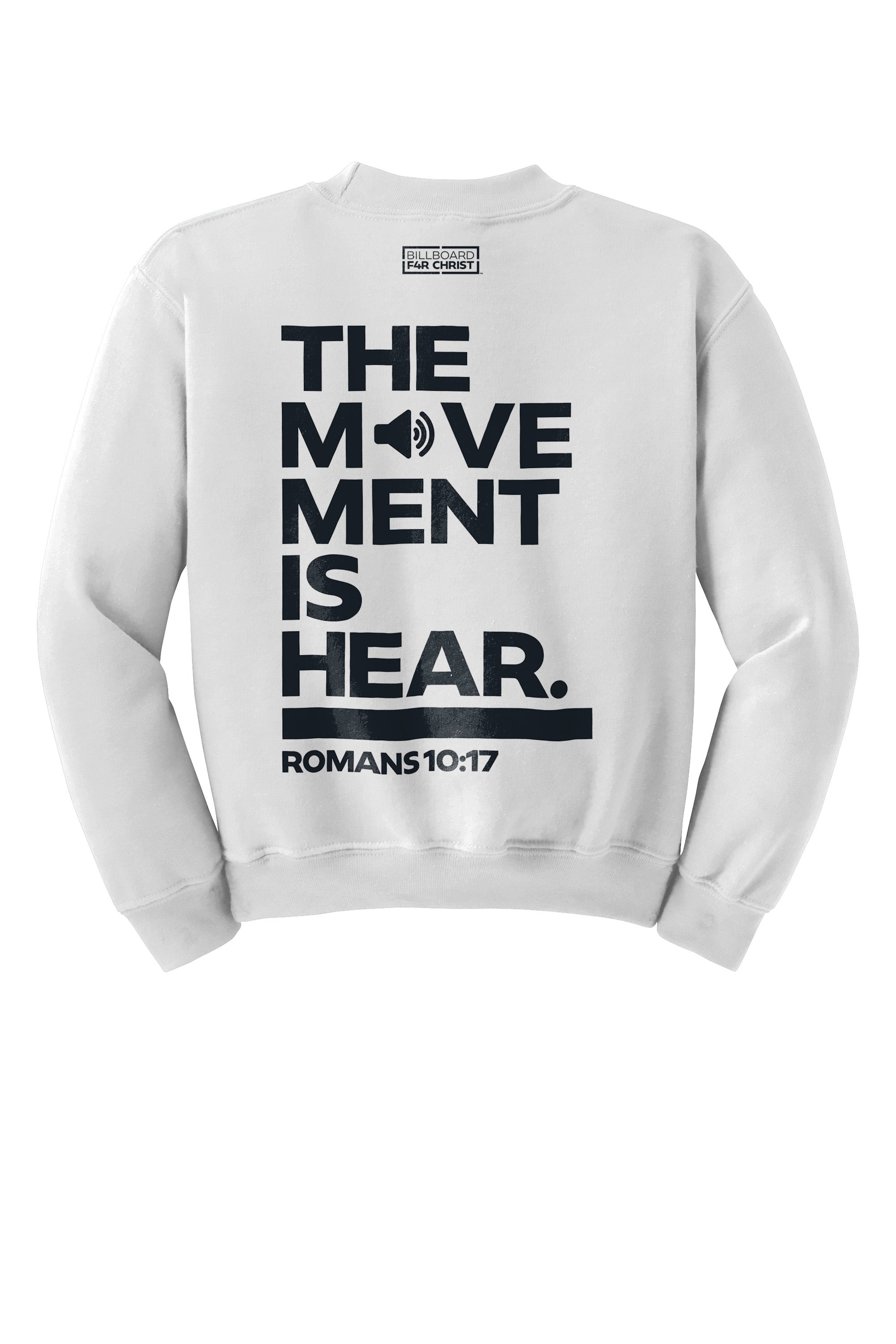 BE F4R CHRIST Youth Crewneck