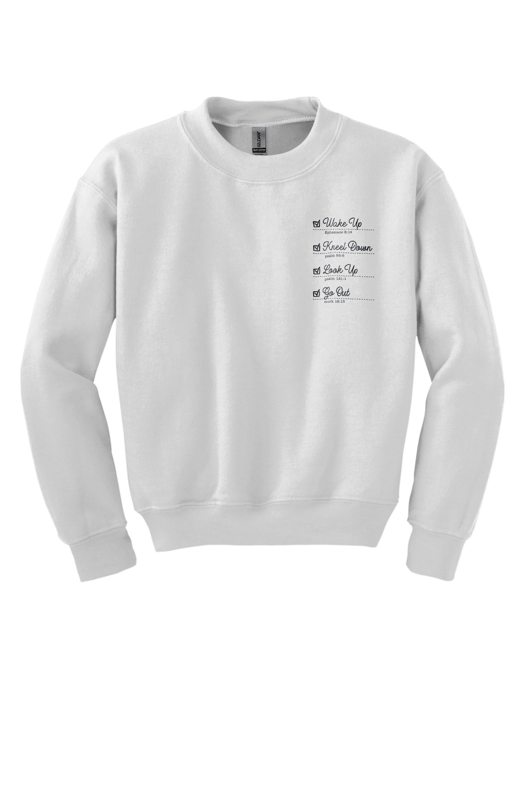 Checklist Youth Crewneck