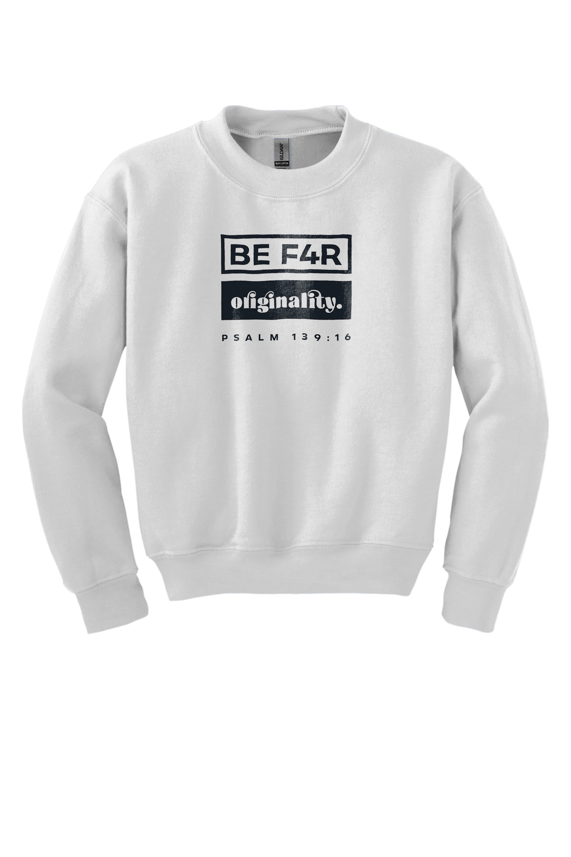 BE F4R Originality 3 Youth Crewneck