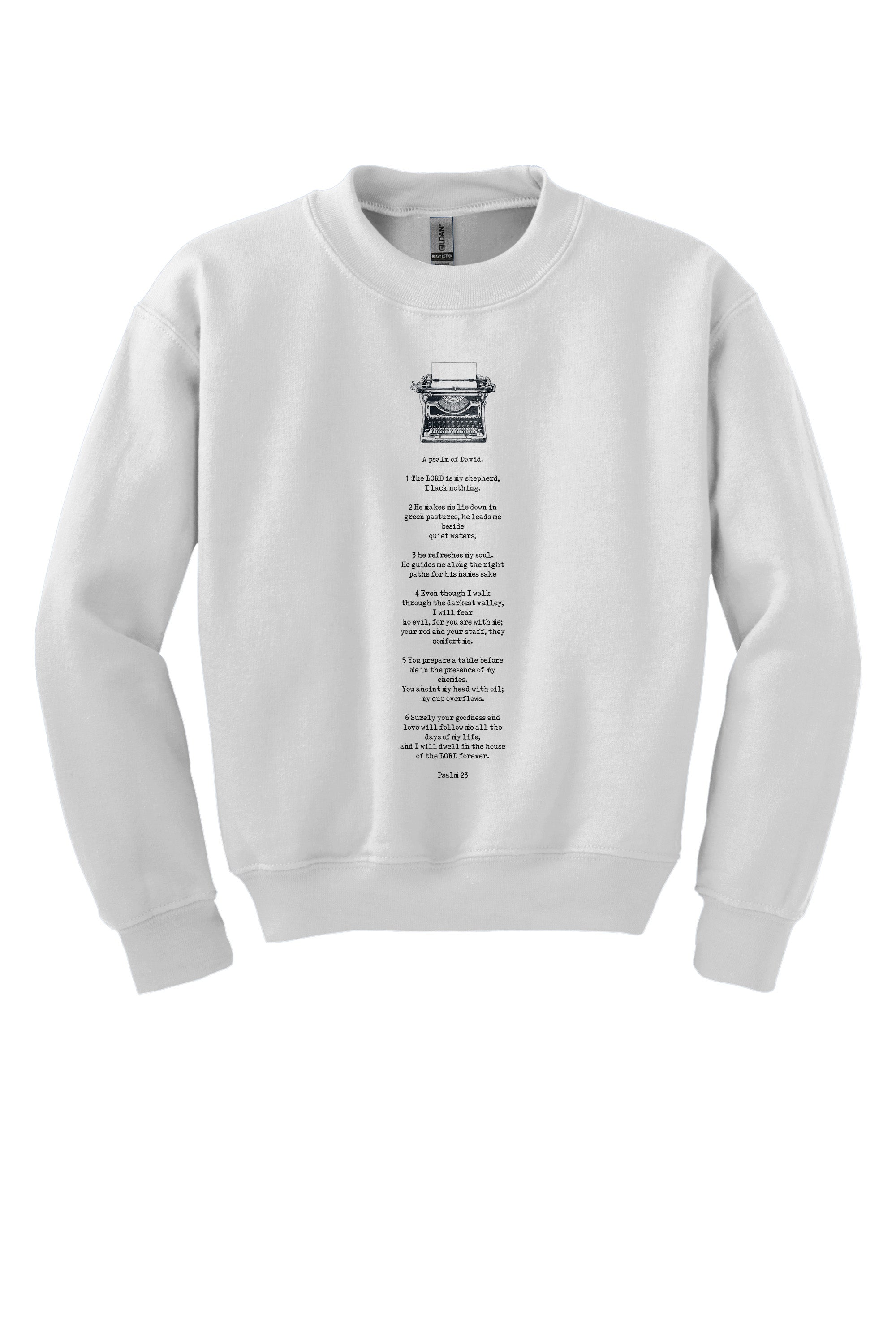 Psalm 23 Youth Crewneck