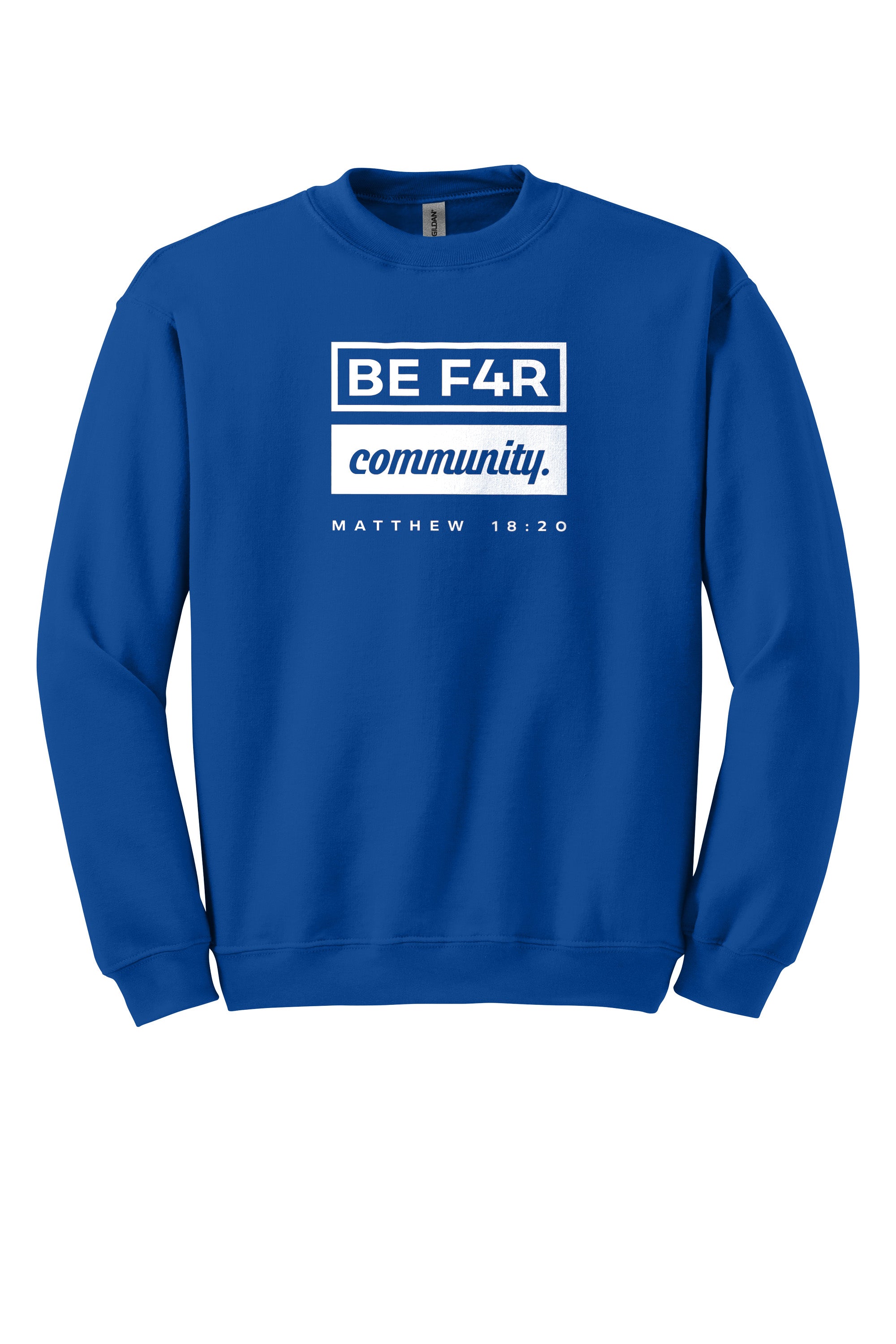 BE F4R Community 2 Unisex Crewneck