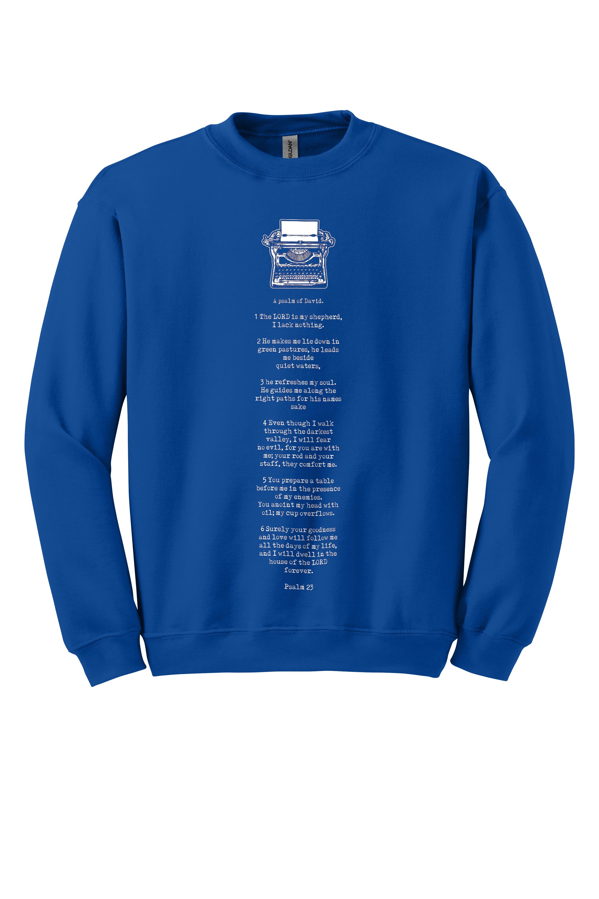 Psalm 23 Unisex Crewneck