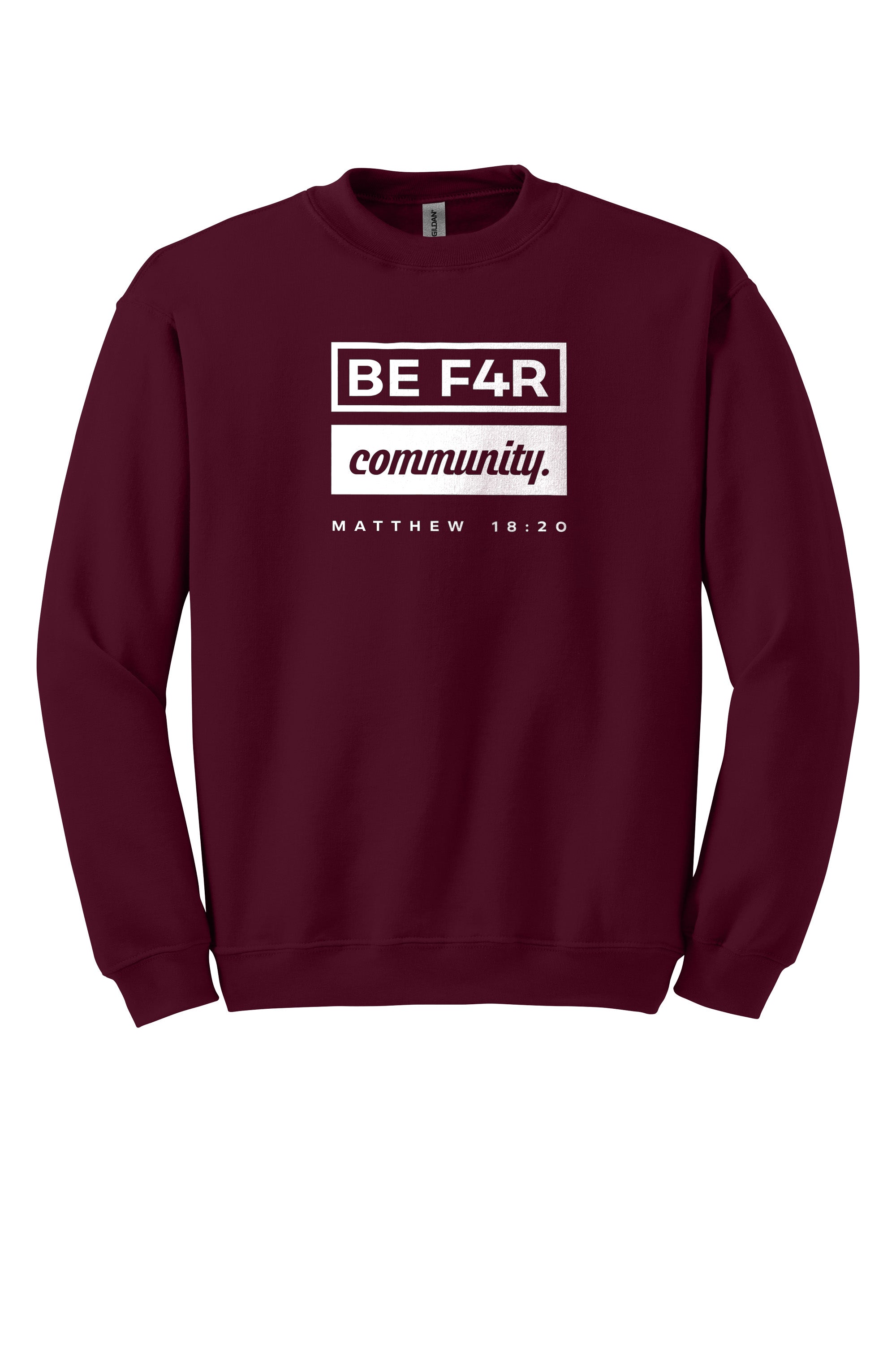 BE F4R Community 2 Unisex Crewneck