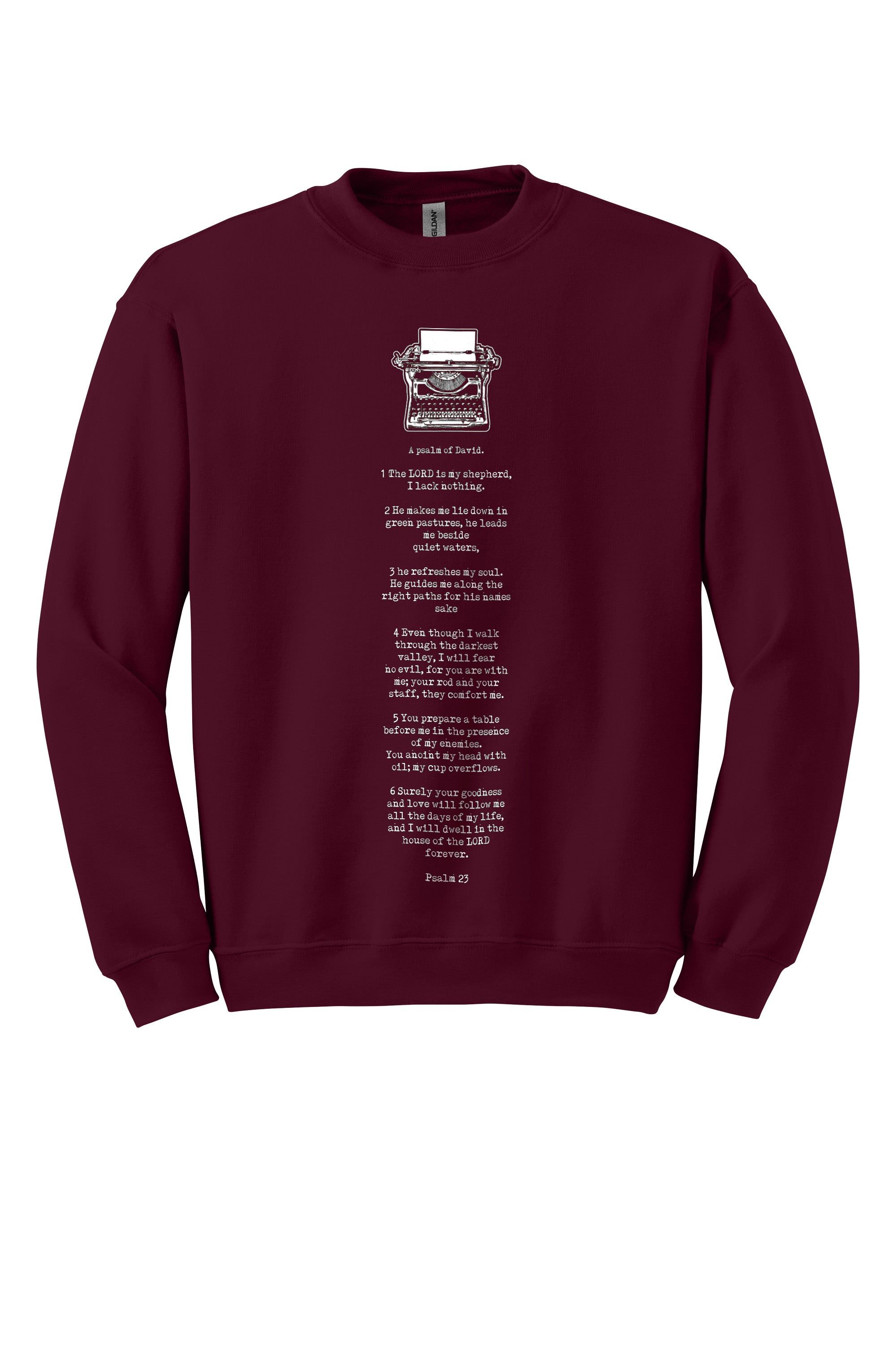 Psalm 23 Unisex Crewneck