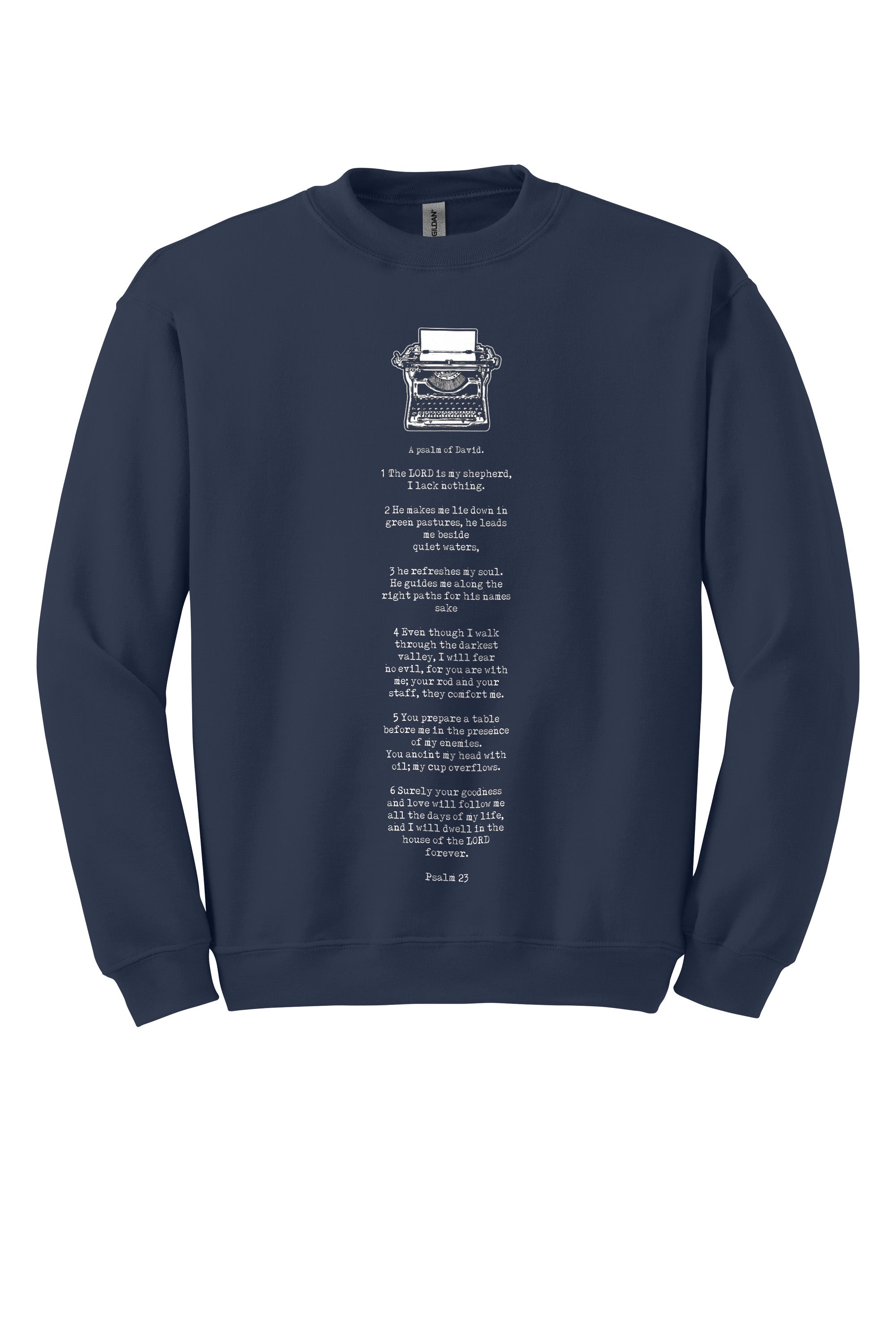 Psalm 23 Unisex Crewneck