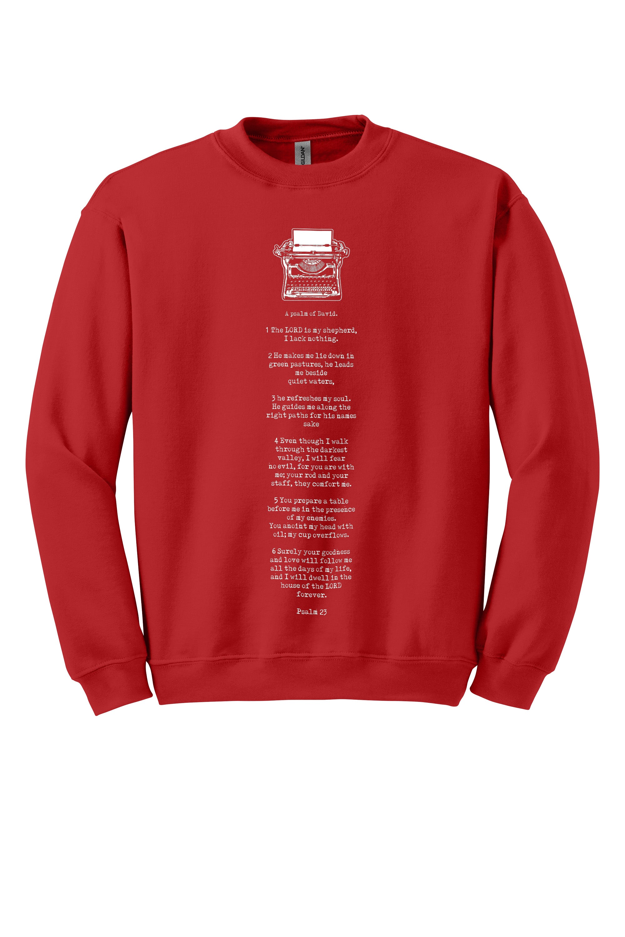 Psalm 23 Unisex Crewneck