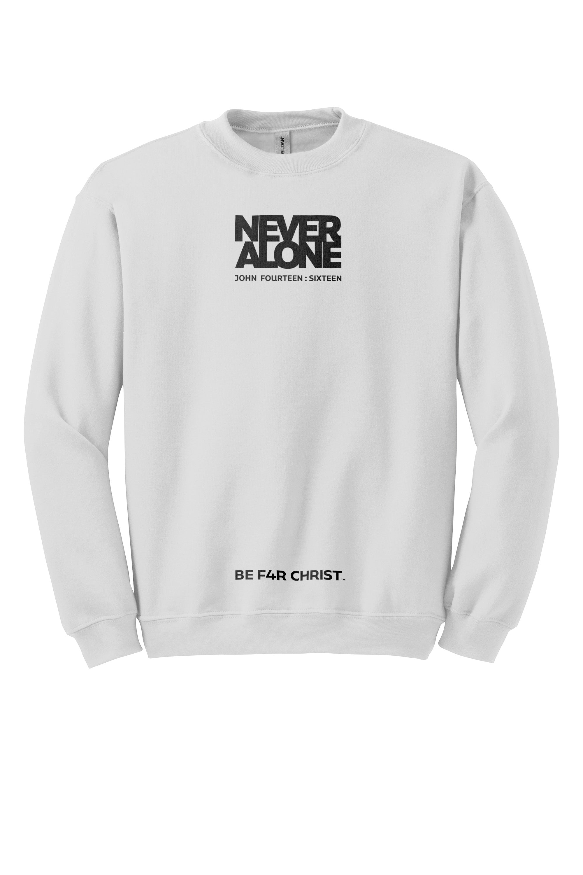 Never Alone 1 Unisex Crewneck