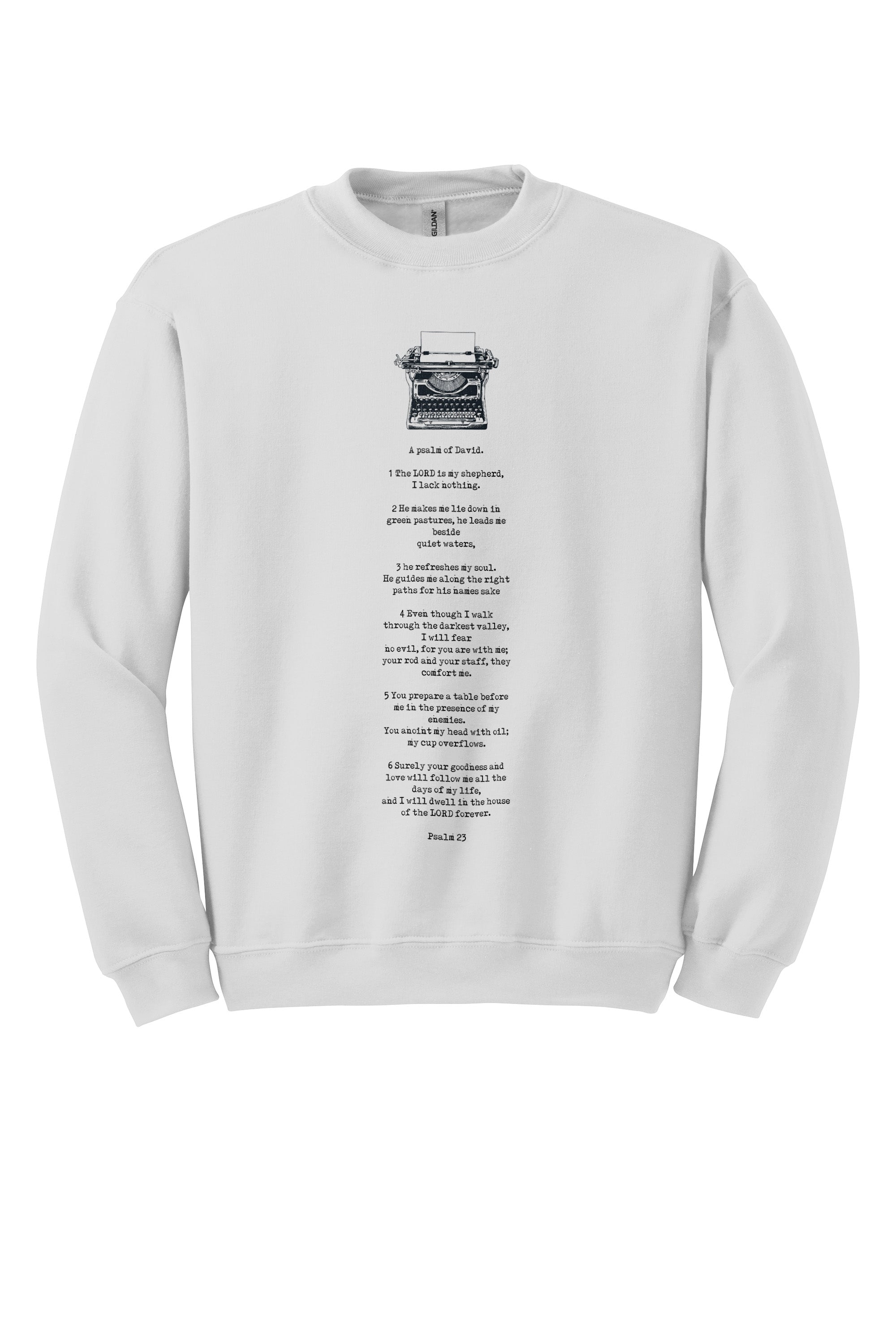 Psalm 23 Unisex Crewneck