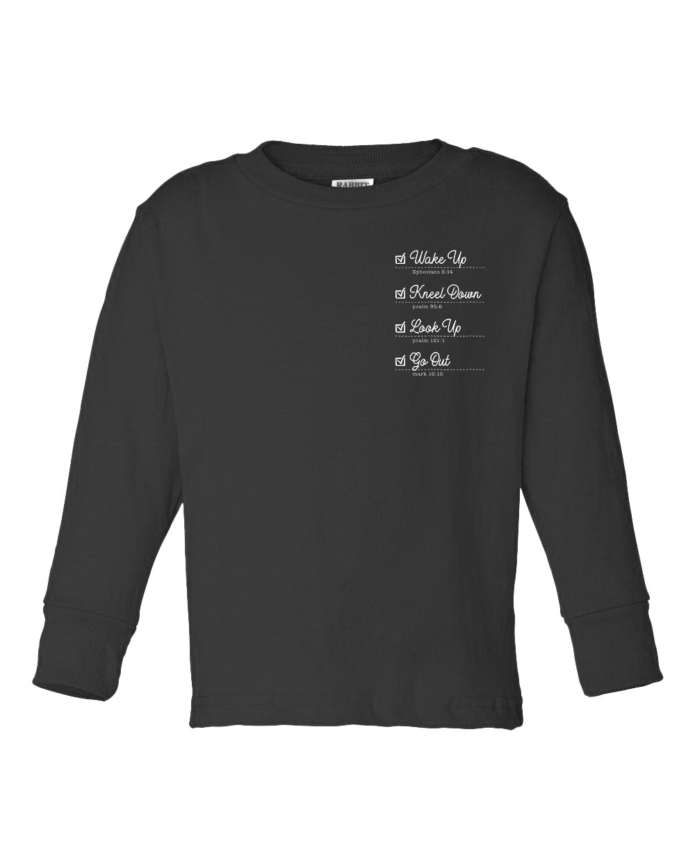 Checklist Toddler Long Sleeve