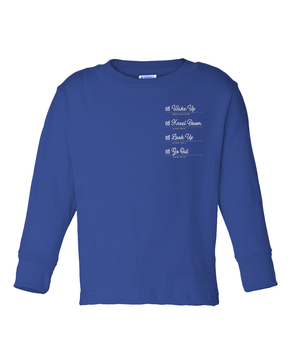 Checklist Toddler Long Sleeve