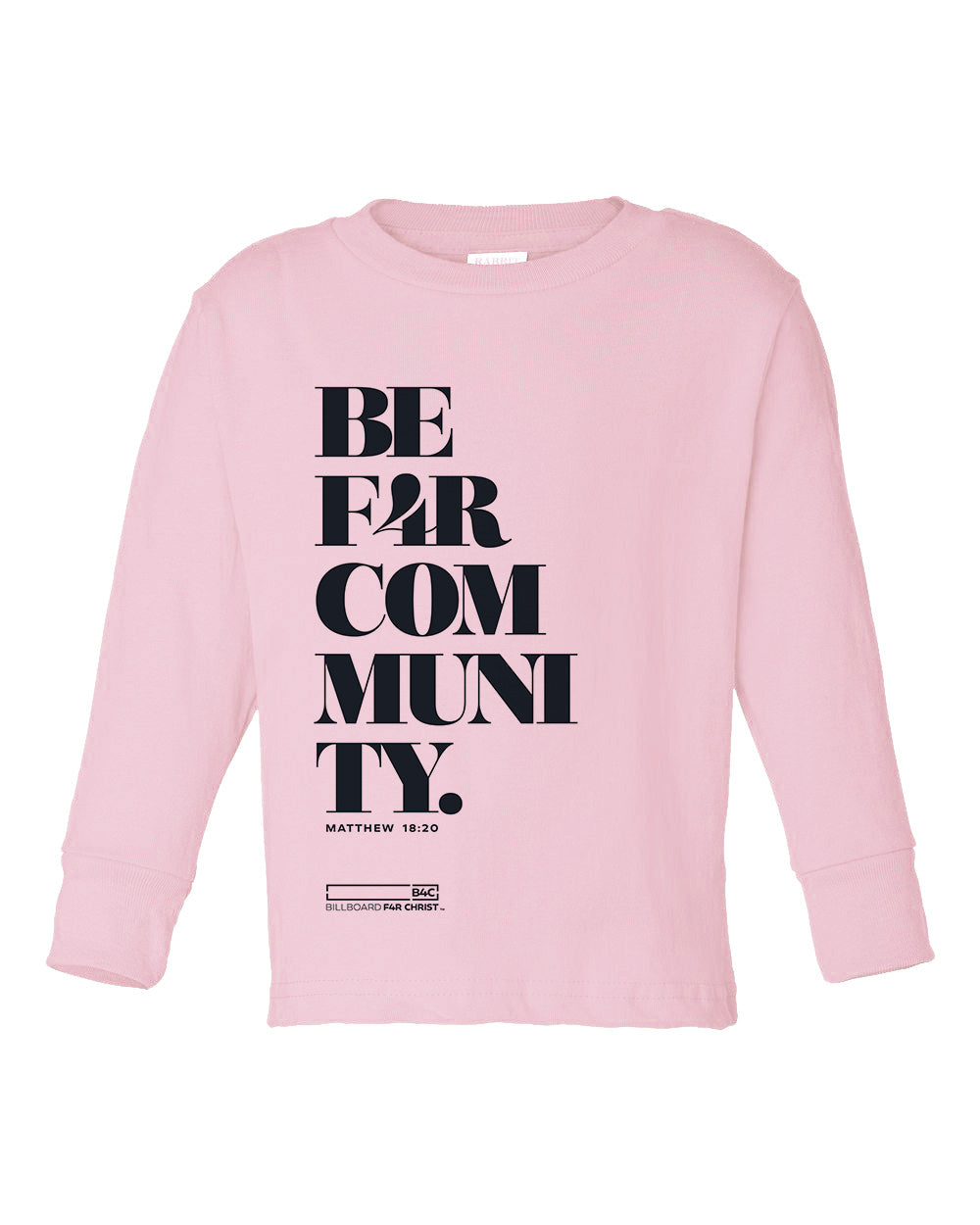 BE F4R Community 1 Toddler Long Sleeve