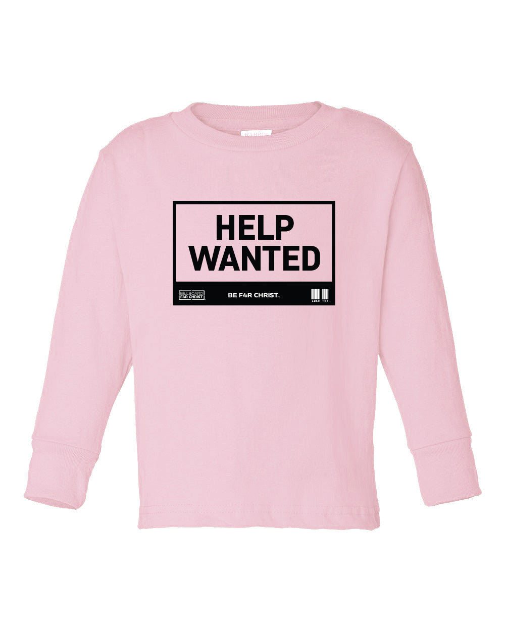 Help Wanted Toddler Long Sleeve