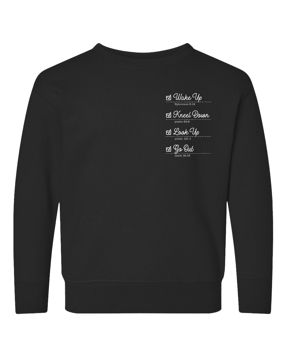 Checklist Toddler Crewneck