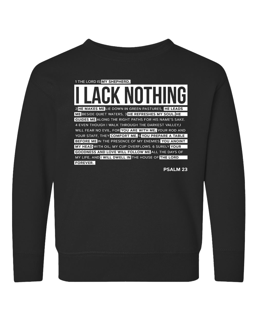 Un-Redacted Toddler Crewneck