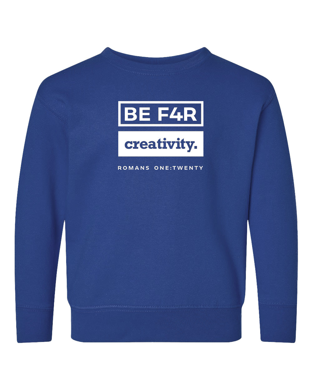 BE F4R Creativity 3 Toddler Crewneck