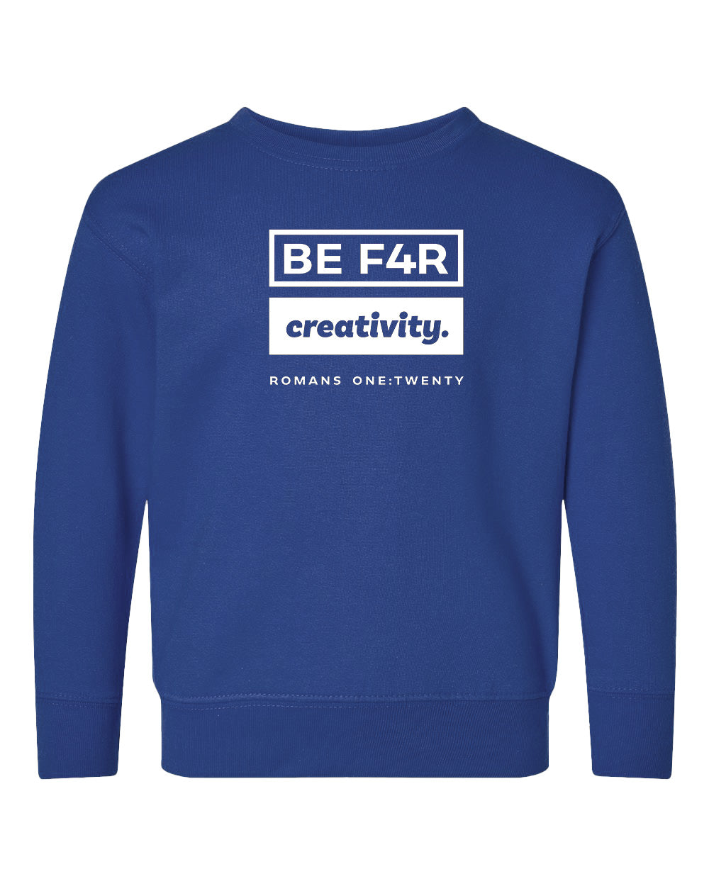 BE F4R Creativity 2 Toddler Crewneck