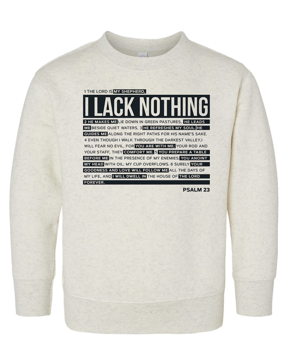 Un-Redacted Toddler Crewneck