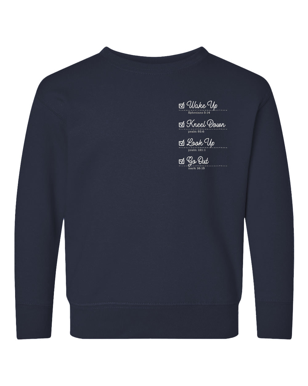 Checklist Toddler Crewneck