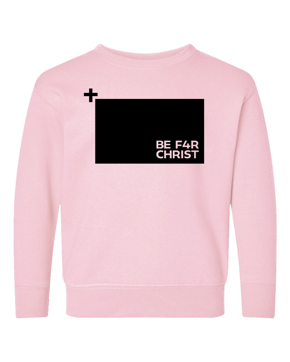 BE F4R The Cross Toddler Crewneck