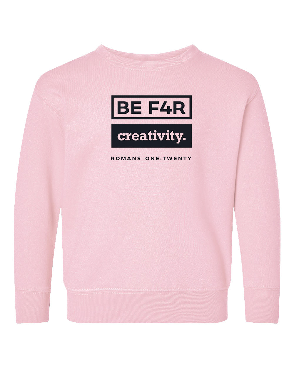 BE F4R Creativity 3 Toddler Crewneck