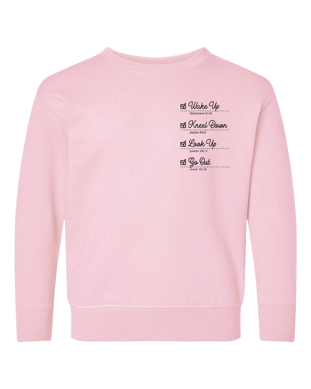 Checklist Toddler Crewneck