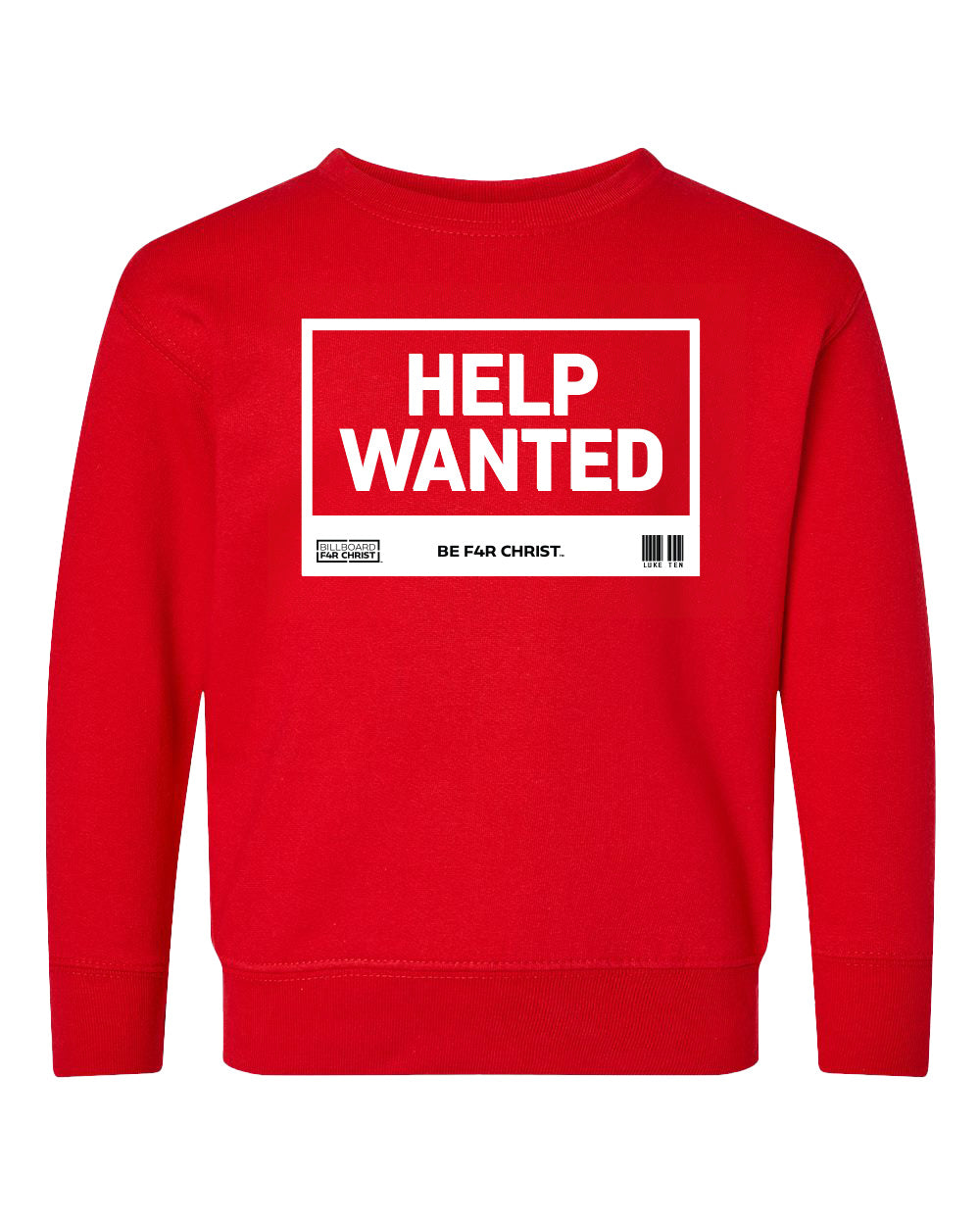 Help Wanted Toddler Crewneck