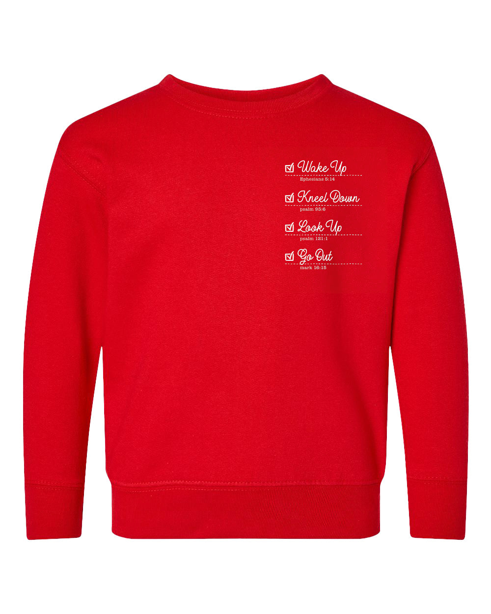 Checklist Toddler Crewneck