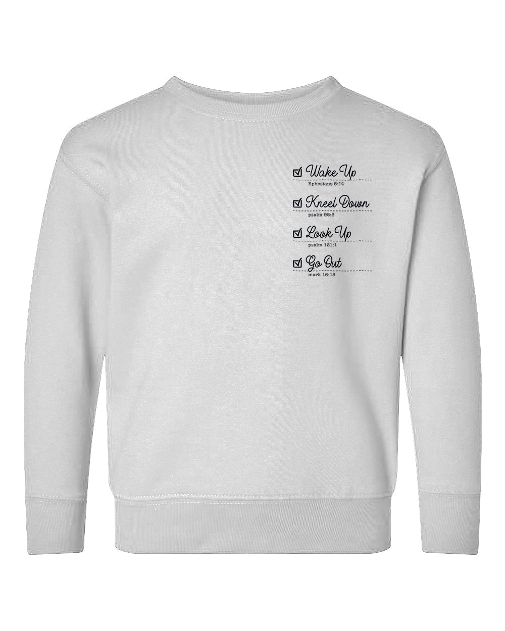 Checklist Toddler Crewneck