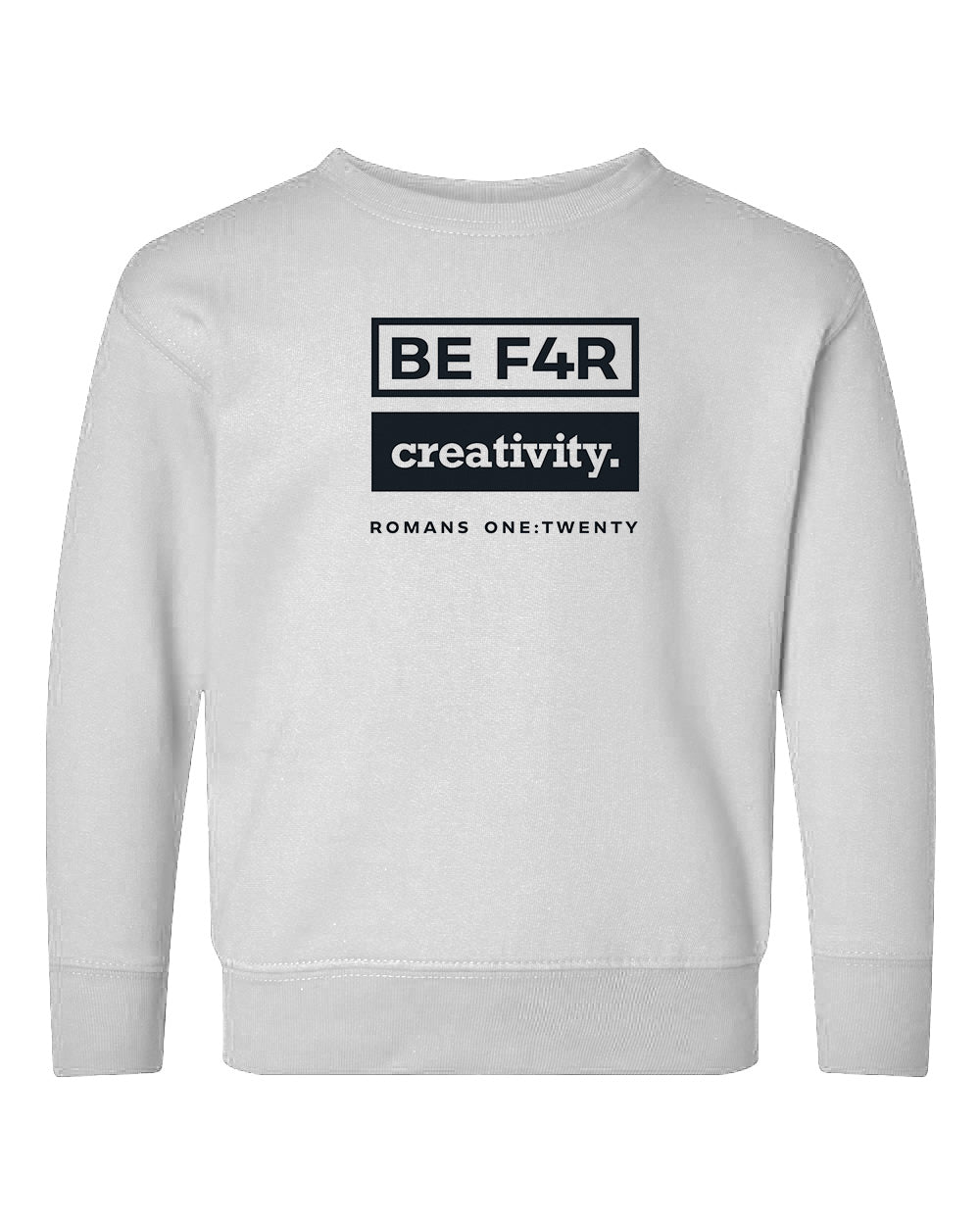 BE F4R Creativity 3 Toddler Crewneck