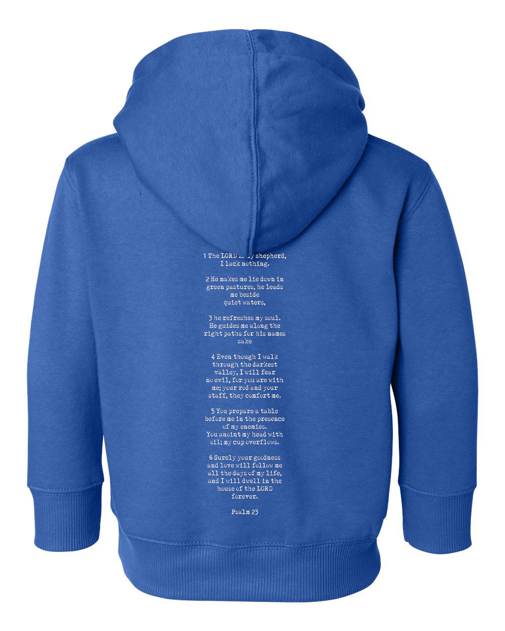 Psalm 23 Toddler Hoodie