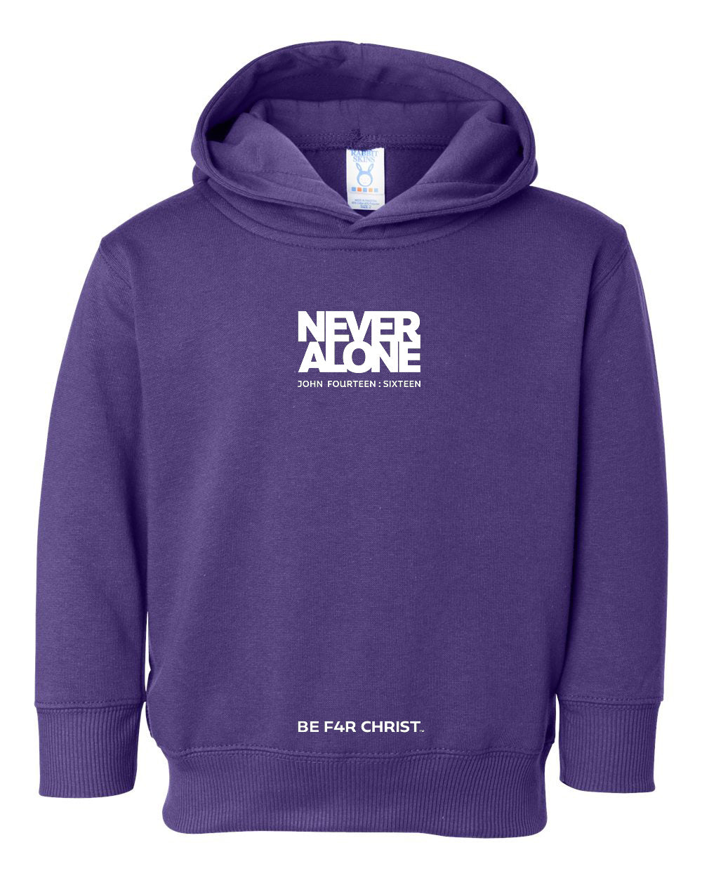 Never Alone 1 Toddler Hoodie