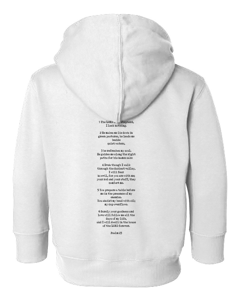 Psalm 23 Toddler Hoodie