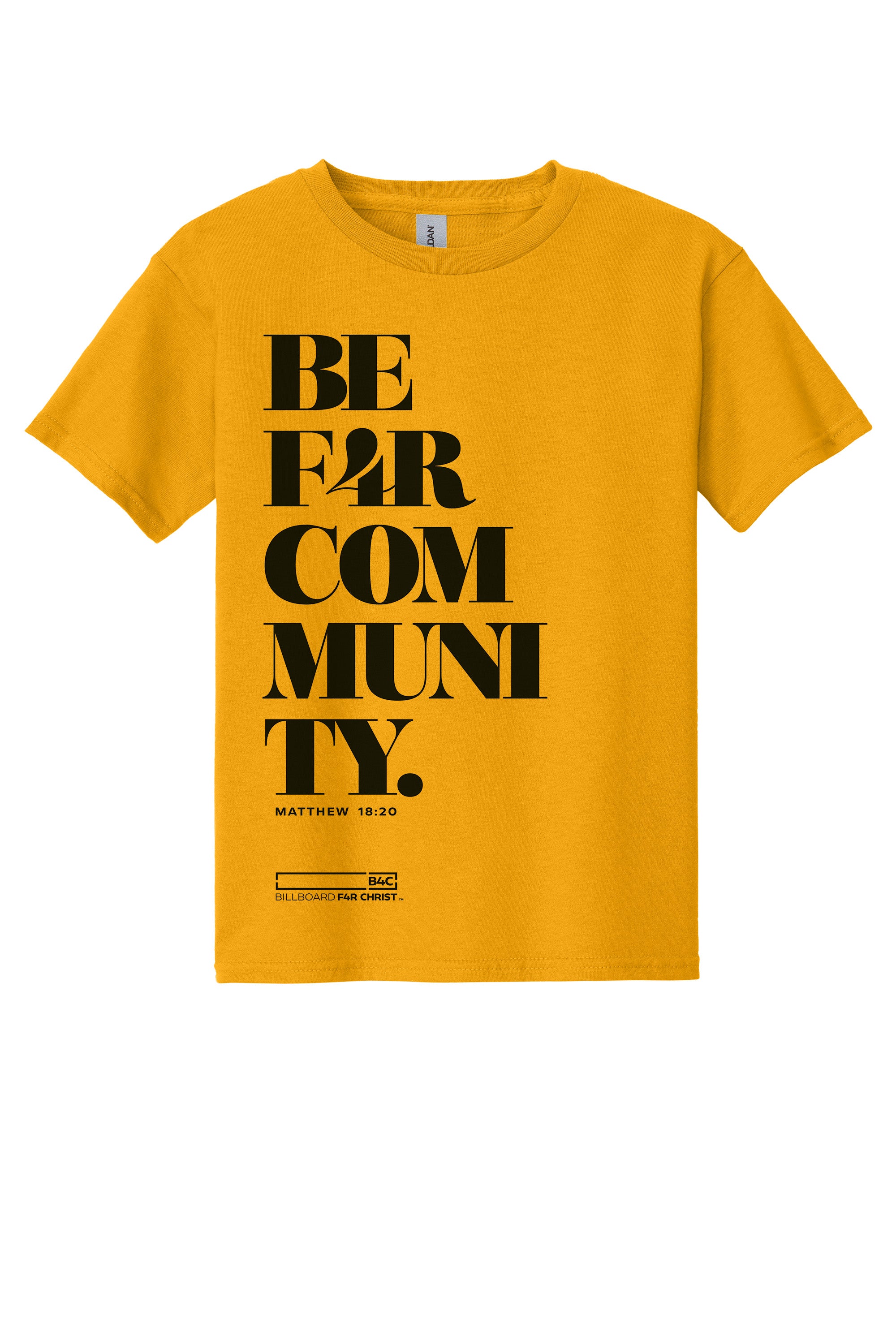 BE F4R Community 1 Youth T-Shirt