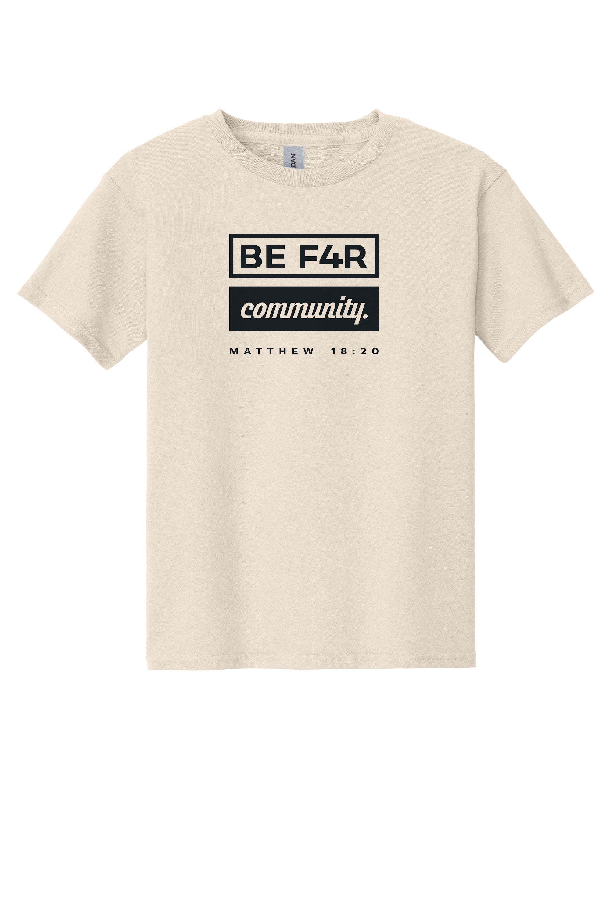 BE F4R Community 2 Youth T-Shirt