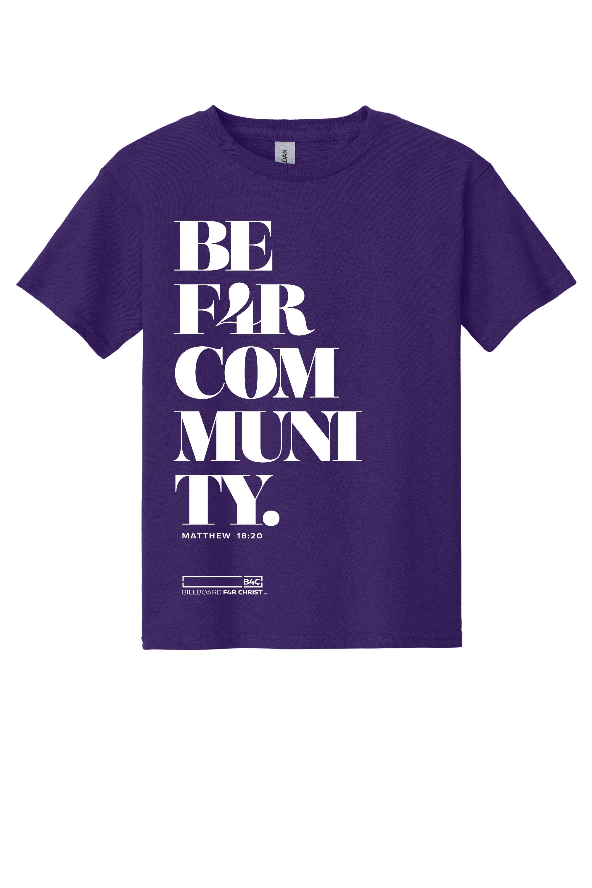 BE F4R Community 1 Youth T-Shirt