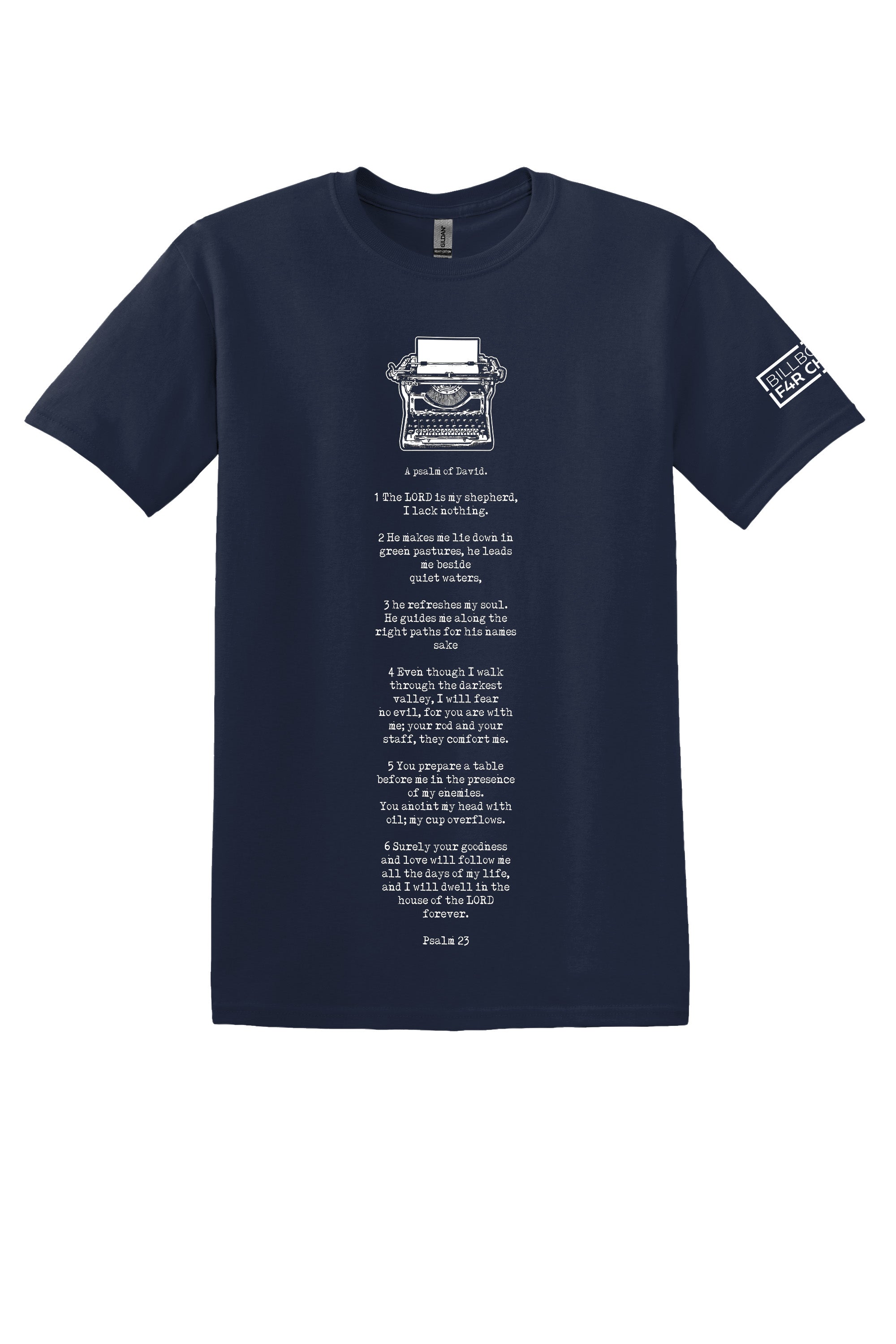 Psalm 23 Men's Soft T-Shirt