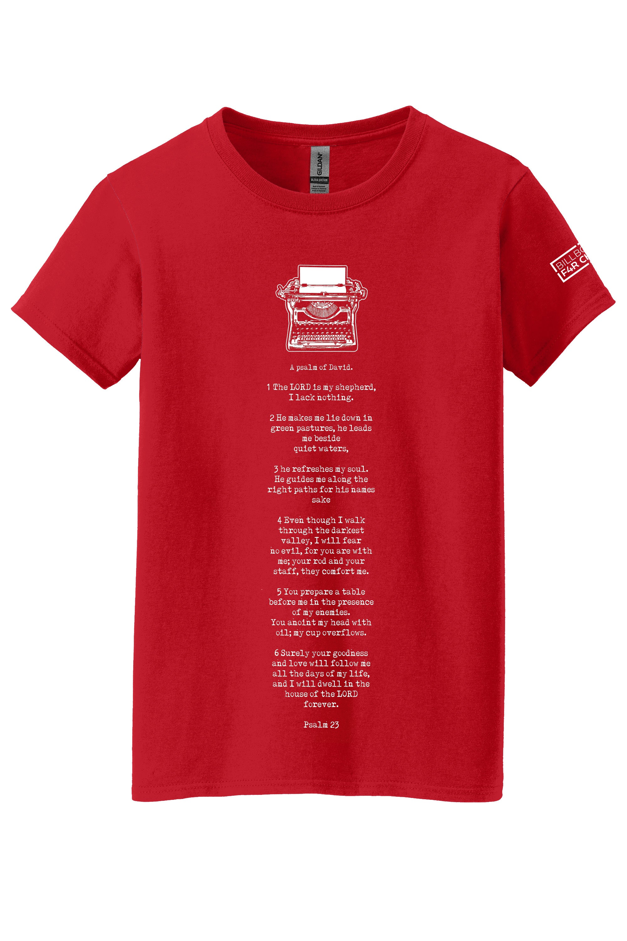 Psalm 23 Women's T-Shirt